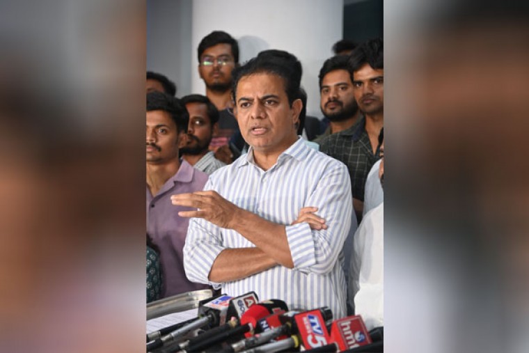 VP election: KTR hits out at Jairam Ramesh, says BRS not B-team of Cong or BJP