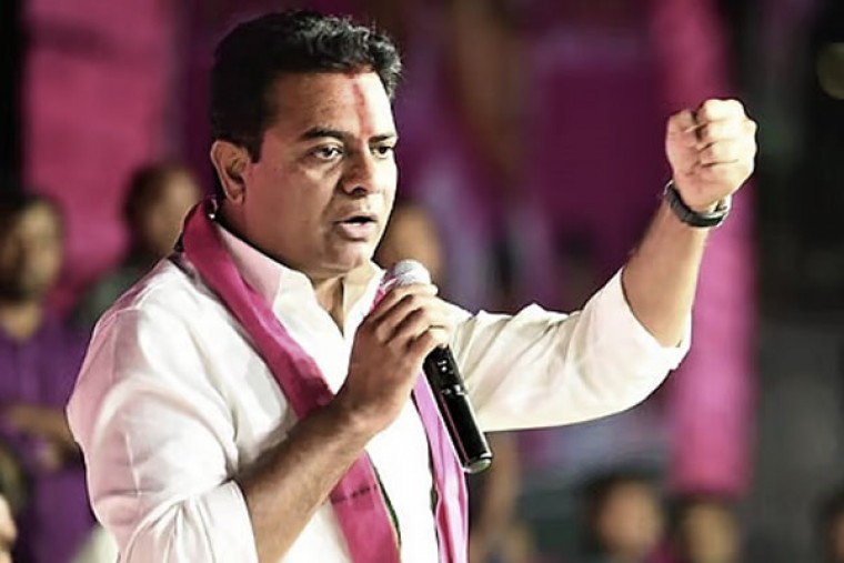 Two cases booked against KTR for social media posts over SSC paper leak