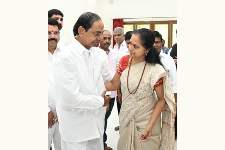 Kavitha alleges attempt to hand over BRS to BJP