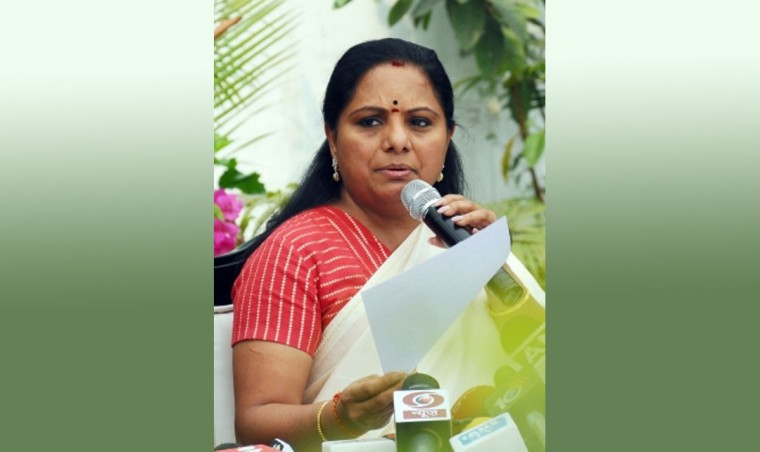 Telangana govt plans to mortgage 1.75 lakh acres, claims BRS leader Kavitha