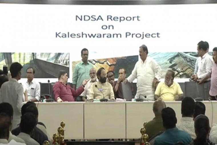 Kaleshwaram is biggest man-made disaster since independence, says Telangana minister