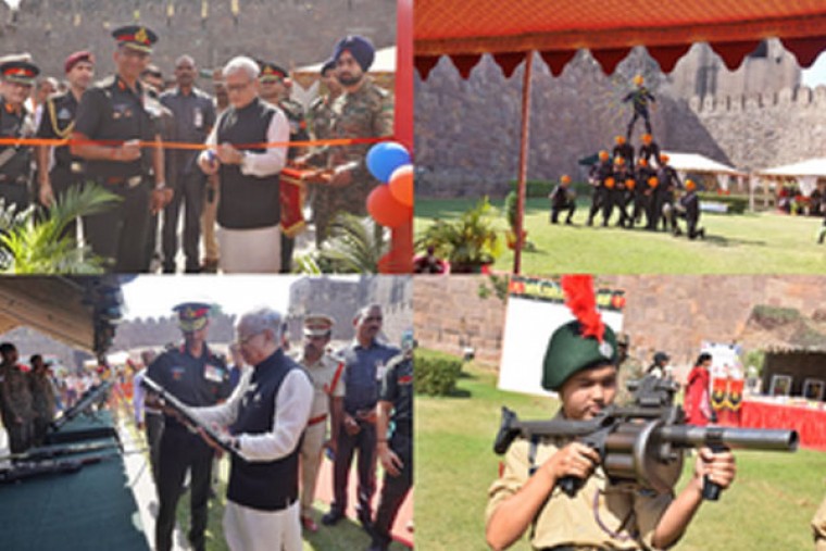 'Know Your Army' Mela off to a colourful start at Golconda Fort
