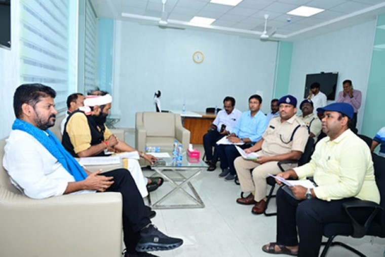 Telangana Floods: CM Urges Monitoring of Rainfall Data and Timely Alerts