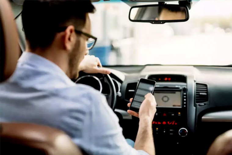 Special Drive Launched in Hyderabad Against Mobile Phone Driving