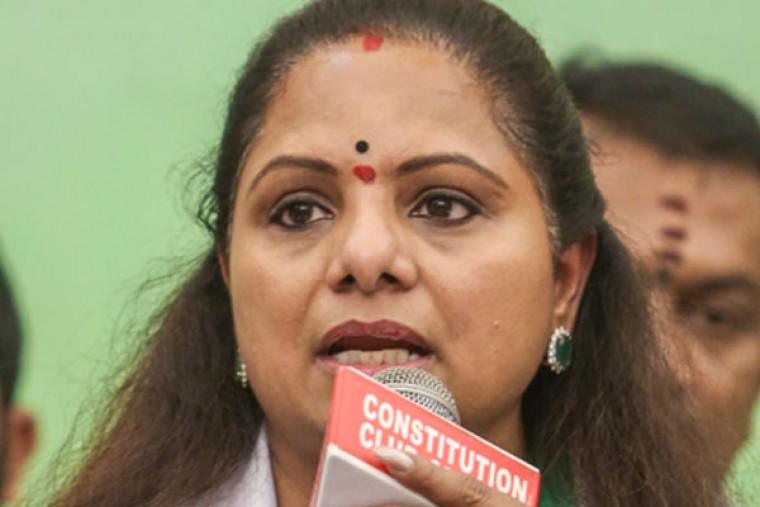 Congress, BJP say Kavitha's suspension result of dispute over sharing of corruption money