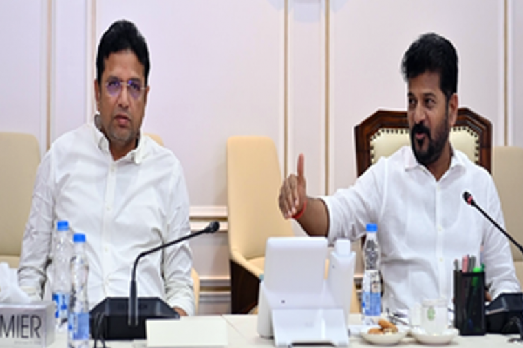 Telangana CM for speeding up development of Pharma City in Hyderabad