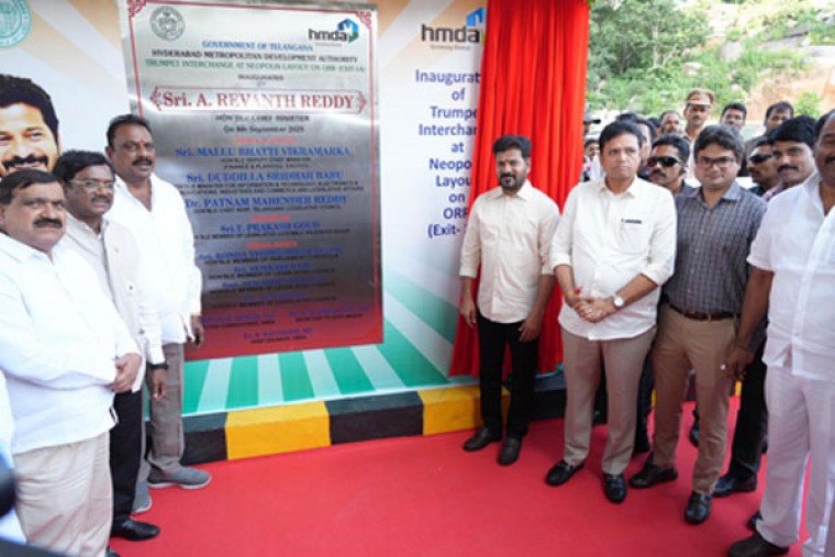 Foundation laid for project to bring more Godavari water to Hyderabad