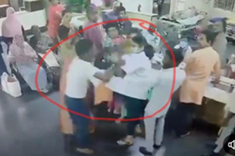 Female doctor attacked by patient at Hyderabads Gandhi Hospital