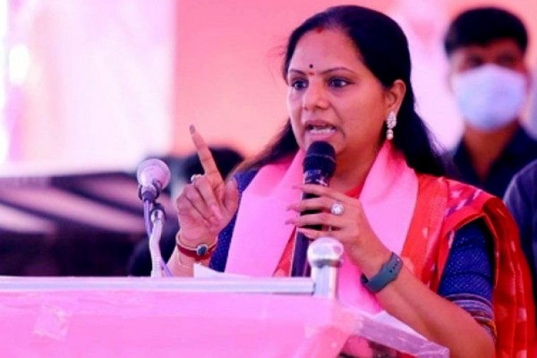 Kavitha Accuses Congress, BJP of Political Drama Over BC Reservations