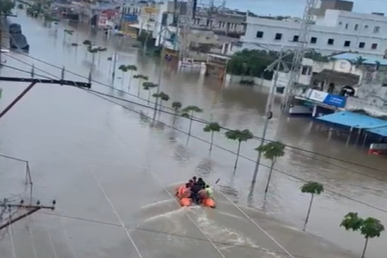 Central team to visit Telangana today to assess damage caused by floods