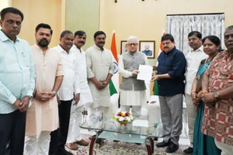 BJP seeks Telangana Guv's intervention to stop land conversion in Hyderabad