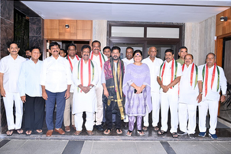 Cong doubles its tally in Telangana Legislative Council after defection of BRS MLCs