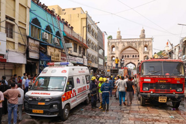 Charminar Fire: Single Exit, Blocked Stairwell Trapped 17 Victims in Blaze