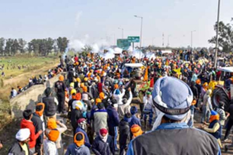 Kisan Congress takes out rally in Hyderabad