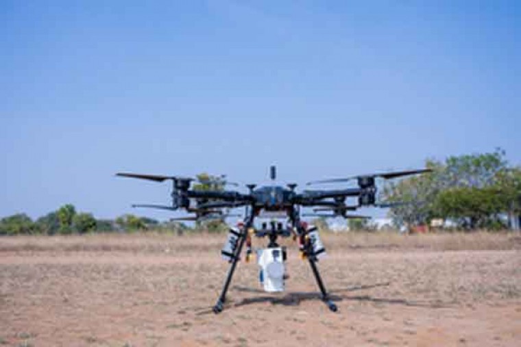 Marut Drones delivers India's first mineral exploration drones to NMDC