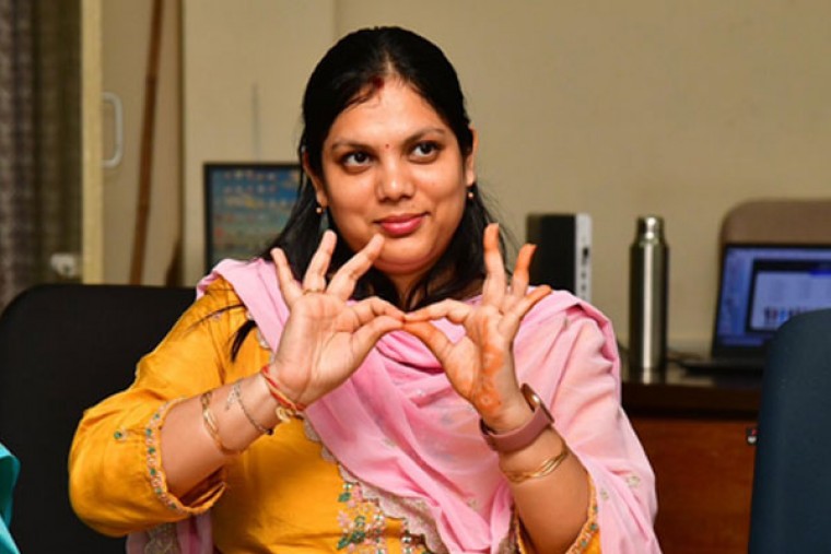 Karimnagar Collector Performs National Anthem in Sign Language