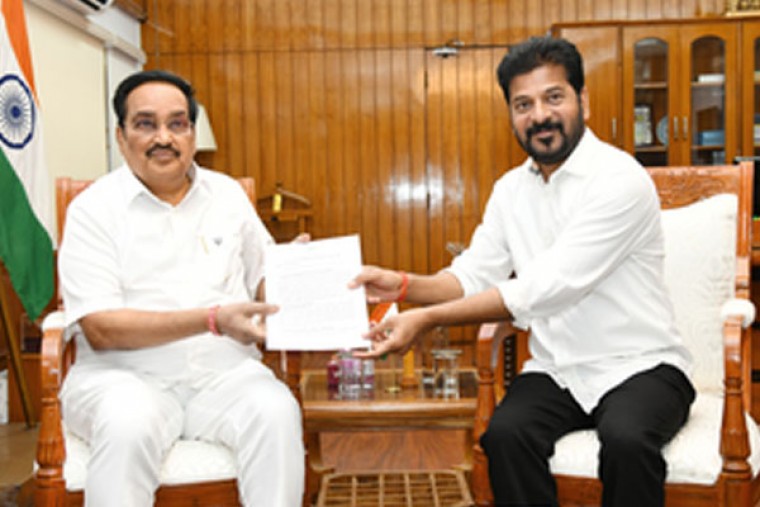 Telangana CM Urges Centre for Fair Krishna Water Share, Raises Concerns Over AP Projects