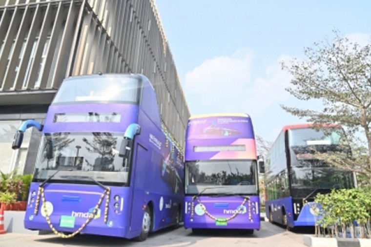 Double-decker buses return to Hyderabad after two decades