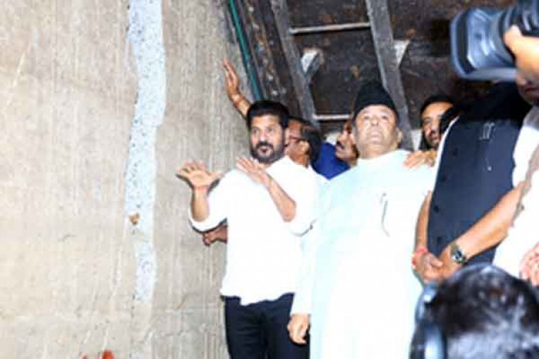 Not even one lakh acres irrigated by Kaleshwaram project: Telangana CM