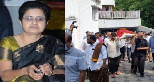 NTR's daughter cremated in Hyderabad
