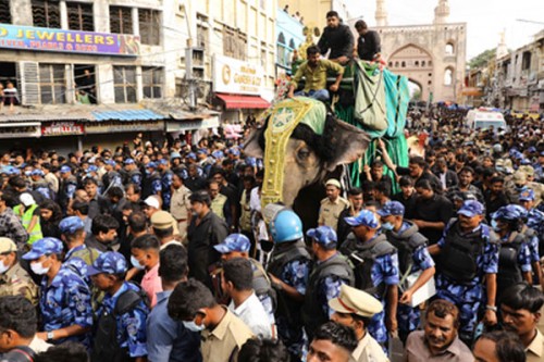 Bibi Ka Alam Procession Concludes Peacefully in Hyderabad