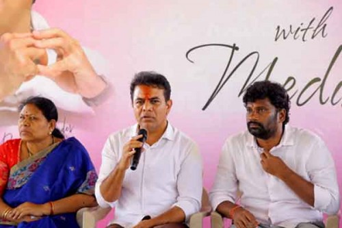 K. T. Rama Rao Plans Statewide Padyatra-Here's What It Means