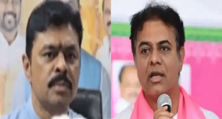 ‘బీజేపీలో బీఆర్ఎస్‌ను విలీనం చేస్తానని చెప్పారు’.. కేటీఆర్‌పై బీజేపీ ఎంపీ సంచలన ఆరోపణలు