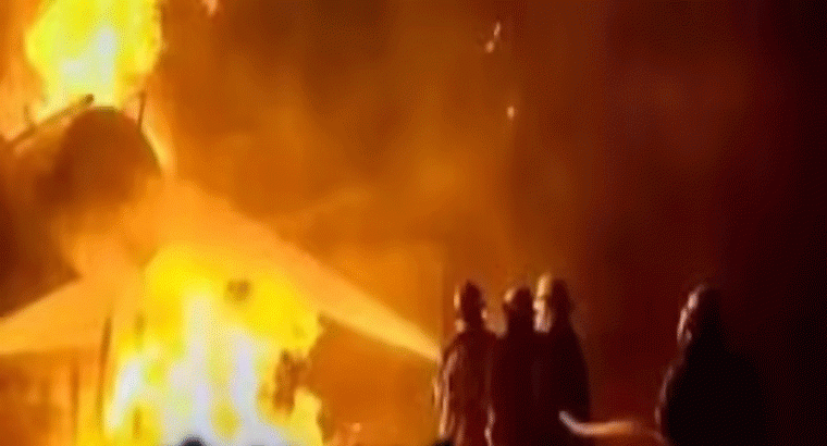 కాచిగూడలోని ఓ ఇంట్లో అగ్నిప్రమాదం....చిన్నారి మృతి