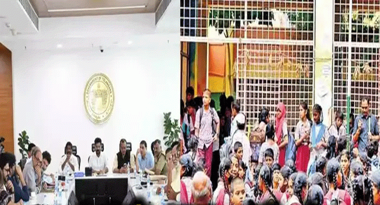 ఈ ప్రభుత్వ పాఠశాలలో అడ్మిషన్స్ కోసం ఏకంగా సీఎంఓ నుంచి ఫోన్స్