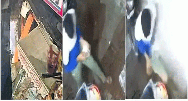 ఇంట్లో సిలిండర్‌ పేలి.. వీధిలో వెళ్తున్న వ్యక్తి మృతి