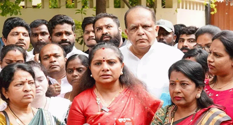 తీన్మార్ మల్లన్న జాగ్రత్త... కవిత స్ట్రాంగ్ వార్నింగ్ 