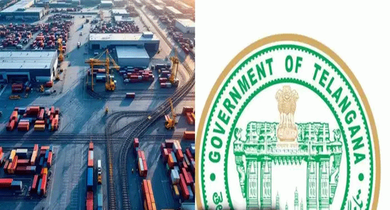 తెలంగాణలో వంద ఎకరాల్లో డ్రై పోర్టుకు ప్లాన్
