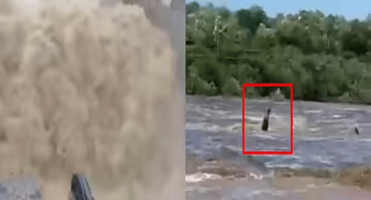 వరద ప్రవాహానికి కొట్టుకుపోయిన యువకుడు