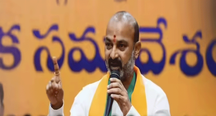 మంత్రులు, ఐఏఎస్‍ల అవినీతి లెక్కలు సేకరిస్తున్నాం..,, బండి సంజయ్