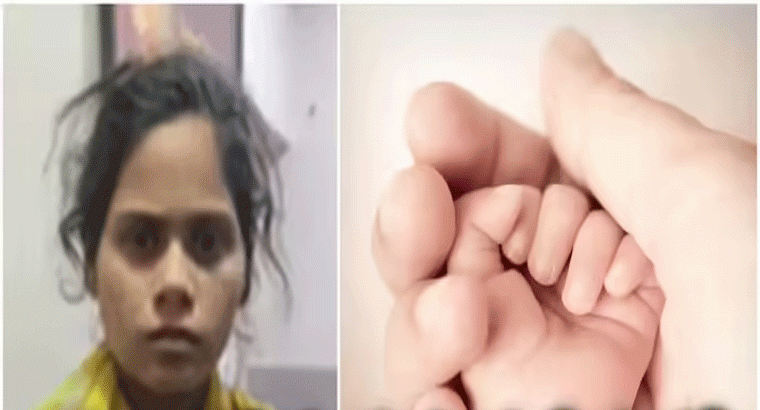 2 నెలల కొడుకును కట్టెల పొయ్యిలో వేసి కాల్చి చంపిన తల్లి