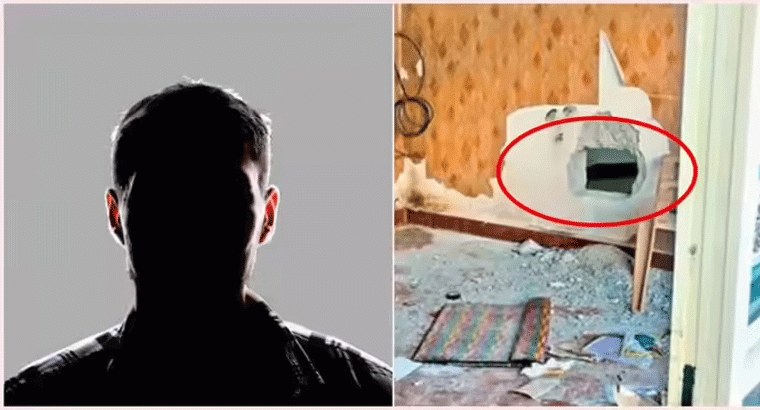 అద్దె పేరుతో దిగి.. గోడకు కన్నం వేసి