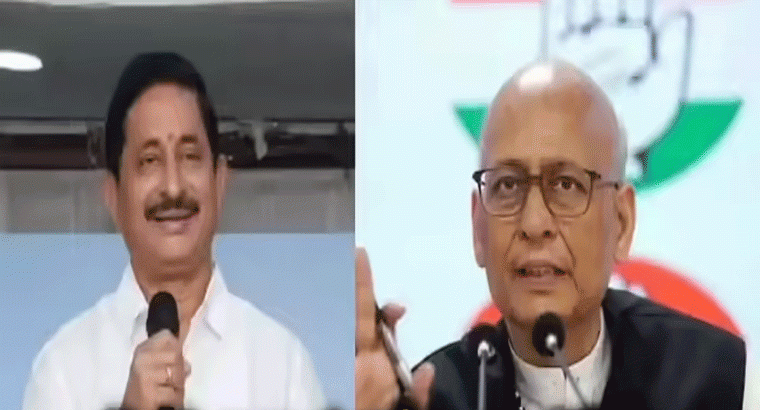 రాజ్యసభ అభ్యర్థులుగా అభిషేక్‌ సింఘ్వీ, వేం నరేందర్‌రెడ్డి నామినేషన్లు