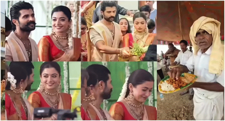 సత్యనారాయణ స్వామి వ్రతం చేసి.. గ్రామస్థులకు నాన్ వెజ్ భోజనాలు