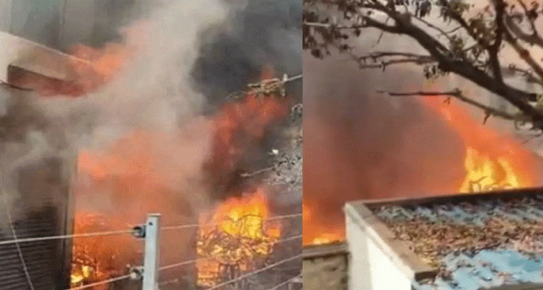 నాంపల్లి ఫర్నీచర్‌ షాపులో అగ్నిప్రమాదం.. భారీ నష్టం