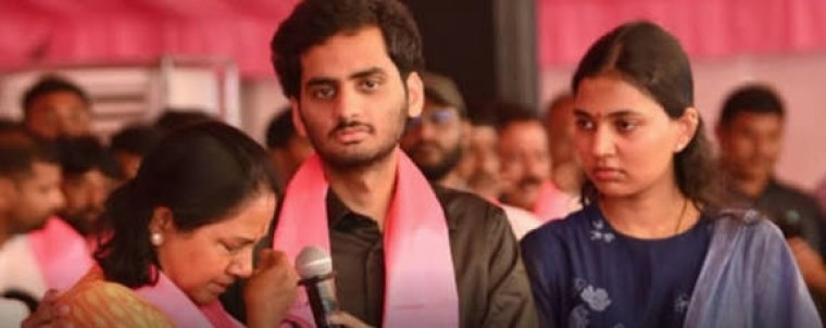 రహమత్ నగర్ బహిరంగ సభ వేదికపై ఉద్వేగానికి లోనైన మాగంటి సునీత 