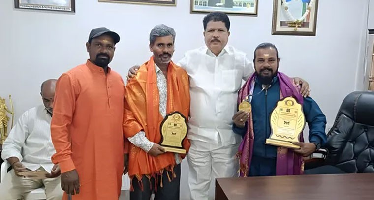 స్టేట్ లెవెల్ పవర్ లిఫ్టింగ్ పోటీలు పథకాల పంట