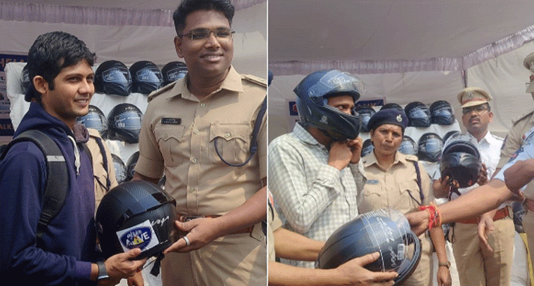 హైదరాబాద్ పోలీసుల స్పెషల్ సర్వీస్.. టూవీలర్ల కోసం మంచి సంబరాలు