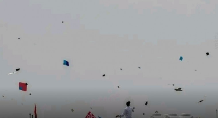 నగర ఆకాశంలో పతంగుల యుద్ధం: హైదరాబాద్‌లో మొదలైన సంక్రాంతి జోష్!