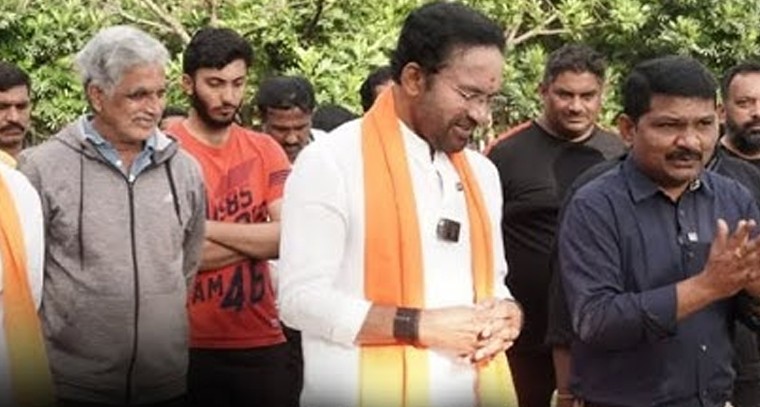 ప్రజా సమస్యలపై ప్రత్యక్ష దృష్టి.. కృష్ణకాంత్ పార్కు వాకర్స్‌తో కేంద్ర మంత్రి కిషన్ రెడ్డి ముచ్చట

