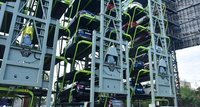 హైదరాబాద్‌లో ట్రాఫిక్ జామ్‌కు చెక్.. కొత్త టెక్నాలజీతో మల్టీ లెవల్ పార్కింగ్

