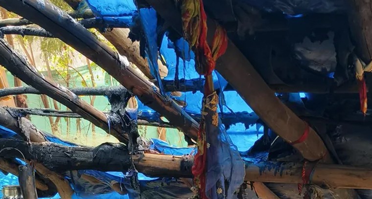 జానంపేటలో అగ్నిప్రమాదం.. ఇందిరమ్మ ఇంటి షెడ్డు దగ్ధమై డాక్టర్‌కు తీవ్ర గాయాలు

