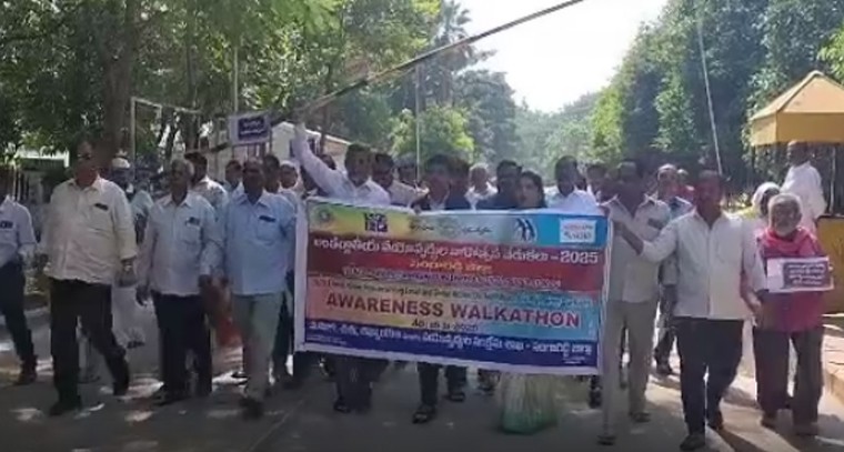 వయోవృద్ధుల సంబరం.. సంగారెడ్డిలో ఘనంగా ర్యాలీ

