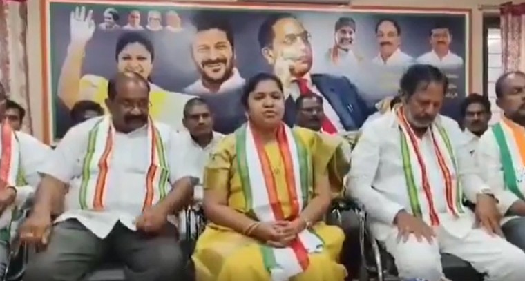 కాంగ్రెస్ రెబల్స్‌పై కఠిన చర్యలు.. డీసీసీ అధ్యక్షుడు నూతి సత్యనారాయణ హెచ్చరిక

