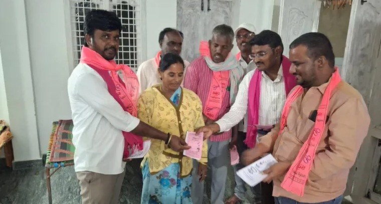 నల్గొండ గ్రామాల అభివృద్ధికి కొత్త ఆశలు.. బీఆర్ఎస్ అభ్యర్థి శ్రీశైలం సవాలు

