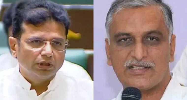 అసెంబ్లీలో ఉద్యోగుల అంశంపై 'కాంగ్రెస్ vs BRS'.. హరీశ్‌రావు విమర్శలకు శ్రీధర్ బాబు ధీటైన కౌంటర్

